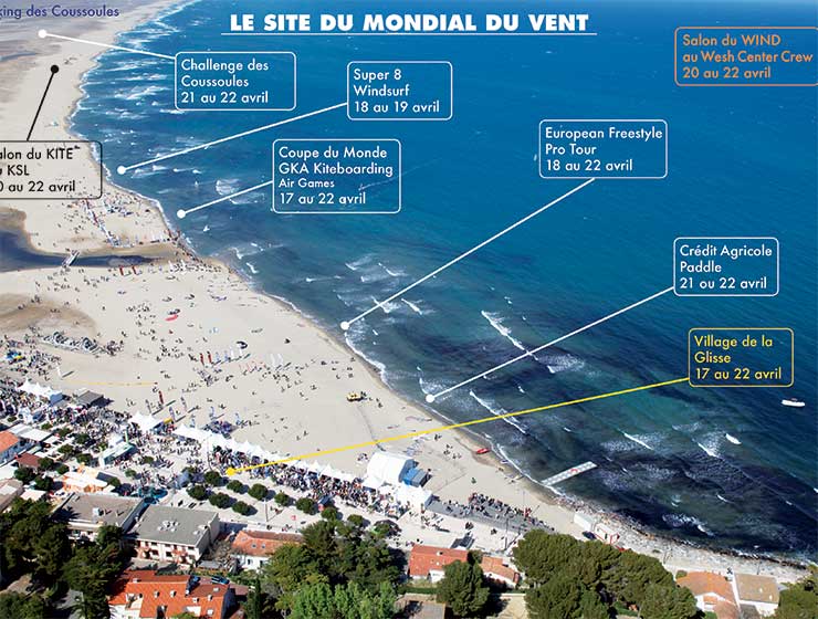 Image for Equipment Test Event at the Mondial du Vent in Leucate
